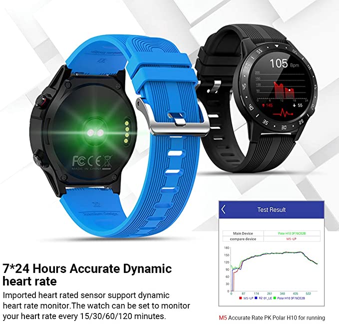 Anmino Smart Watch (GPS +Barometer+Altimeter+Compass),