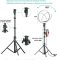 Selfie Ring Light with Tripod Stand & Phone Holder