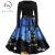 Pumpkin Print Halloween Dress Women 2020 Autumn Long Sleeve Slim Party Dress Vintage Elegant V Neck Long Dresses Vestidos